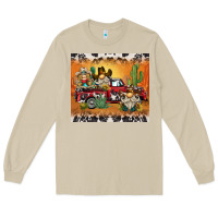 Mushroom western gnome truck Long Sleeve Tee - BarkalooDesign