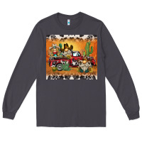 Smoke western gnome truck Long Sleeve Tee - BarkalooDesign