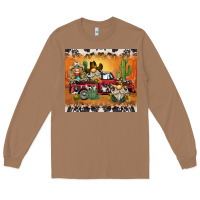 Toasted Coconut western gnome truck Long Sleeve Tee - BarkalooDesign