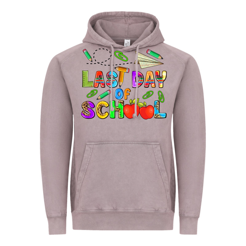 Last Day Of School Vintage Hoodie by HRA Design Shop | Teevron