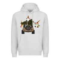 Dove Grey Gnomes Truck Car  Christmas Premium Hoodie - Bettercallsaul
