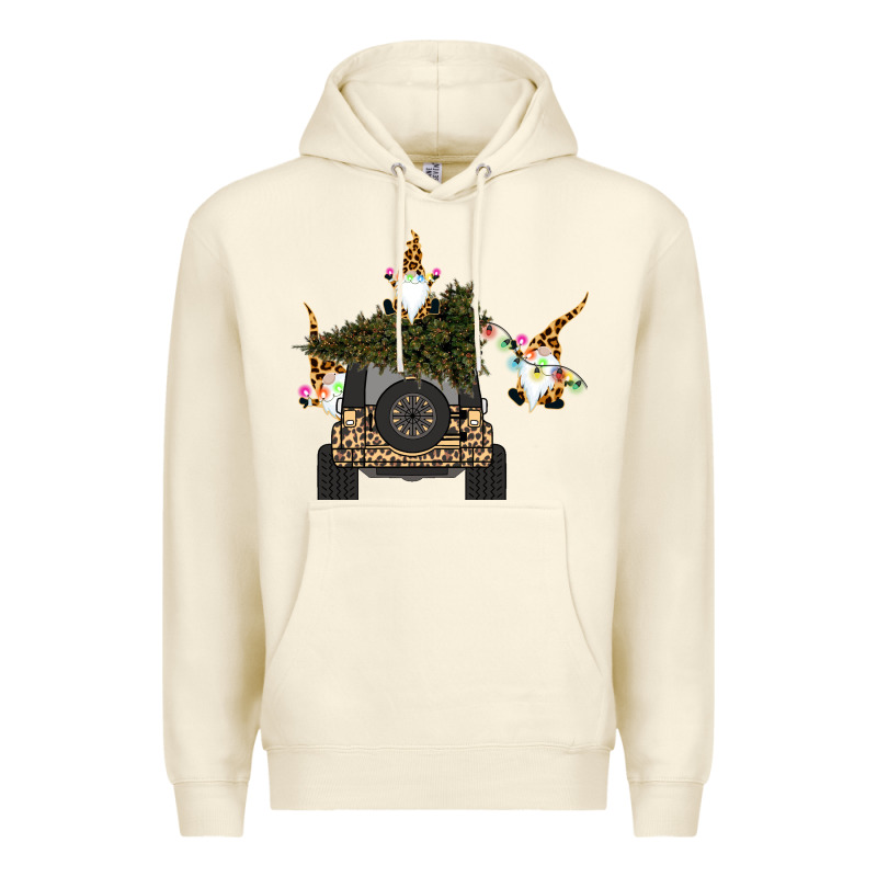 Gnomes Truck Car  Christmas Premium Hoodie by Bettercallsaul | Teevron