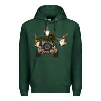 Sports Green Gnomes Truck Car  Christmas Premium Hoodie - Bettercallsaul
