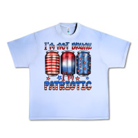 Grape Ice i'm not drunk i'm patriotic Urban Heavy Tee - JahusDesignShop