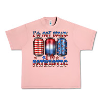Salmon i'm not drunk i'm patriotic Urban Heavy Tee - JahusDesignShop