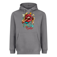 Storm Western Boss Babe Cigar Lip Heavyweight Hoodie - BundleAndBundleShop