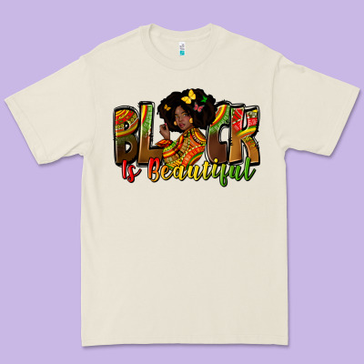 Black Is Beautiful Premium Tee Designed By Zillion Design Studio