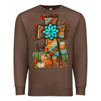 Chestnut fall cross Premium Sweatshirt - BundleAndBundleShop