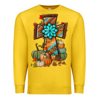 Lemon fall cross Premium Sweatshirt - BundleAndBundleShop