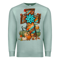 Seafoam fall cross Premium Sweatshirt - BundleAndBundleShop