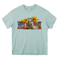 Arona mom boots hat and sunflower Heavy Core Tee - Artiststas