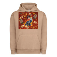 Pigment Burro wizard boy with magic items Urban Hoodie - TumblerDesignByShophia