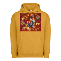 Pigment Peanut Butter wizard boy with magic items Urban Hoodie - TumblerDesignByShophia
