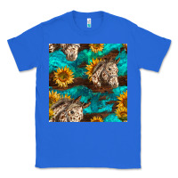 True Royal appaloosa horses and sunflowers seamless pattern Classic Tee - BundleAndBundleShop