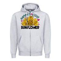 Mommy' S Little Sunflower Zipper Hoodie | Teevron