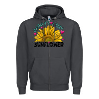 Smoke mommy' s little sunflower Zipper Hoodie - MaliasSmallBusiness