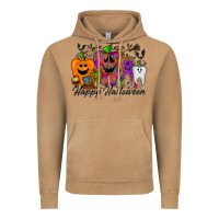 Vintage Camel happy halloween tooth Vintage Hoodie - RacoonDesign