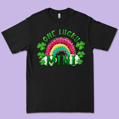 Premium Tee St. Patrick's Day One Lucky Mini