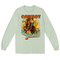 Matcha cowboy take me away Long Sleeve Tee - NancyCooperArtShop