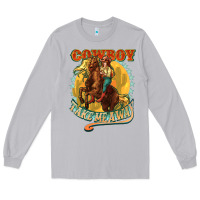 Moon Dust cowboy take me away Long Sleeve Tee - NancyCooperArtShop