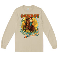 Mushroom cowboy take me away Long Sleeve Tee - NancyCooperArtShop