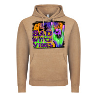 Vintage Coffee bad witch vibes Vintage Hoodie - JahusDesignShop