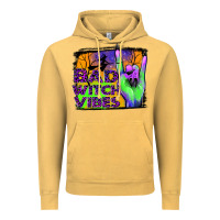 Vintage Mustard bad witch vibes Vintage Hoodie - JahusDesignShop