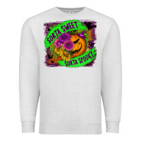Oatmeal Heather sorta sweet spooky Premium Sweatshirt - BundleAndBundleShop