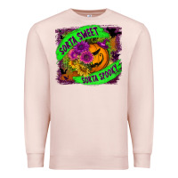 Pale Pink sorta sweet spooky Premium Sweatshirt - BundleAndBundleShop