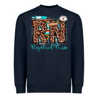 Navy rn registered nurse Heavyweight Sweatshirt - JahusDesignShop