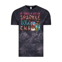 Cloud Black it takes a lot of sparkle to be a cna Vintage Tee - JahusDesignShop