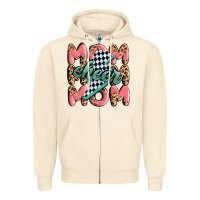 Sandshell cheer mom Zipper Hoodie - MaliasSmallBusiness
