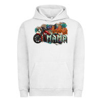 Pigment Lunar Rock Badass Mama motorcycle Urban Hoodie - HowdyJamesFarm
