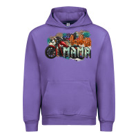 Tulip Badass Mama motorcycle Urban Hoodie - HowdyJamesFarm