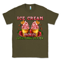 Army Green ice cream makes everything better Classic Tee - AdoDesignShop