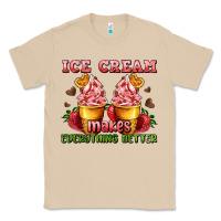 Mushroom ice cream makes everything better Classic Tee - AdoDesignShop