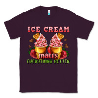 Plum ice cream makes everything better Classic Tee - AdoDesignShop