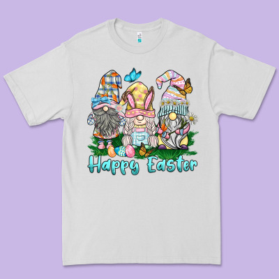 Happy Easter Gnome Premium Tee Designed By Barkaloodesign