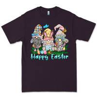 Plum happy easter gnome Premium Tee - BarkalooDesign