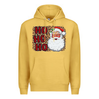 Antique Gold Ho Ho Ho Santa Premium Hoodie - Bettercallsaul