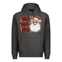 Charcoal Heather Ho Ho Ho Santa Premium Hoodie - Bettercallsaul