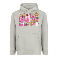 Moon Dust Pink Christmas Coffee Cups Bbs Heavyweight Hoodie - BundleAndBundleShop