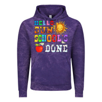 Cloud Purple hello sun schools done Vintage Hoodie - HRA Design Shop