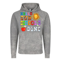 Cloud Rock hello sun schools done Vintage Hoodie - HRA Design Shop