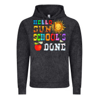 Vintage Black hello sun schools done Vintage Hoodie - HRA Design Shop