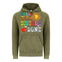 Vintage Olive hello sun schools done Vintage Hoodie - HRA Design Shop