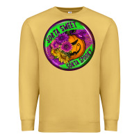 Antique Gold halloween round earrings Premium Sweatshirt - BundleAndBundleShop