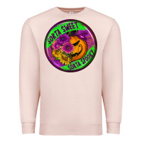 Pale Pink halloween round earrings Premium Sweatshirt - BundleAndBundleShop