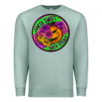 Seafoam halloween round earrings Premium Sweatshirt - BundleAndBundleShop