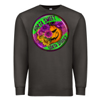 Smoke halloween round earrings Premium Sweatshirt - BundleAndBundleShop